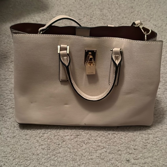 Aldo Handbags - Aldo Areawiell Crossbody Bag Size OS Color Beige Gold